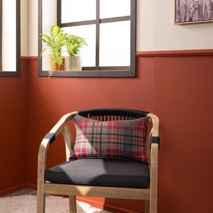 Μαξιλαροθήκη Scottich 10 - 65x65cm δαπέδου με γέμιση  της TEORAN - Image 2