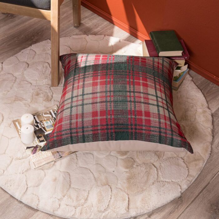 Μαξιλαροθήκη Scottich 10 - 65x65cm δαπέδου με γέμιση  της TEORAN - Image 4
