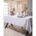 Τραπεζομάντηλο Drancy - 160x250cm + 12 πετσέτες της TEORAN - Image 5