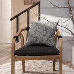 Μαξιλαροθήκη Charlotte 04 - 65x65cm δαπέδου με γέμιση  της TEORAN