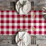Τραβέρσα Ibiza 50 x 180 cm  70% Βαμβάκι - 30% Πολυέστερ Γκρι BOREA