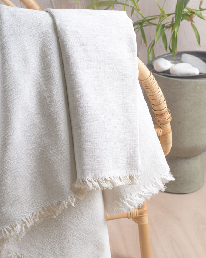 vernier_ecru2-1.jpg VERNIER - ΡΙΧΤΑΡΙ 180X330 ΕΚΡΟΥ 180X330 80% ΒΑΜΒΑΚΙ - 20% ΠΟΛΥΕΣΤΕΡΑΣ Rythmos - Image 1