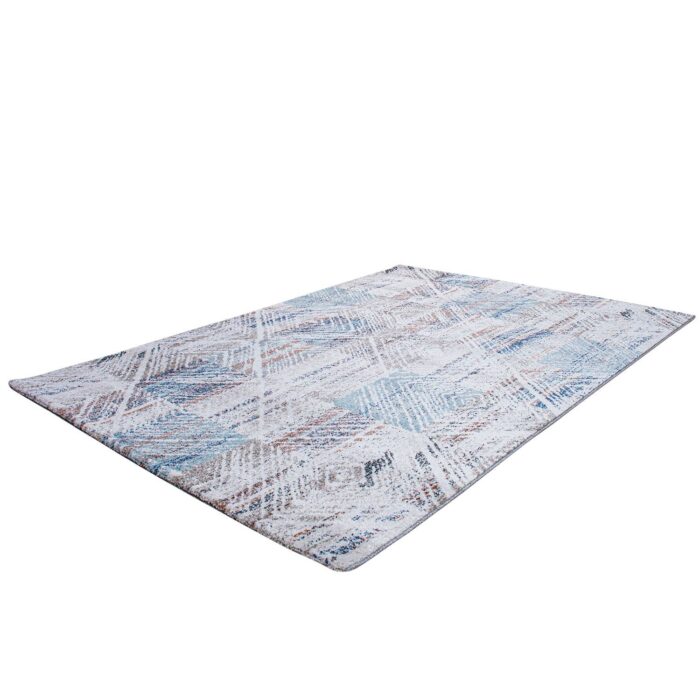 Χαλί Monza 8070/110 εκρού μπεζ μπλε ρόμβοι - 2,00x2,50 Colore Colori - Image 4