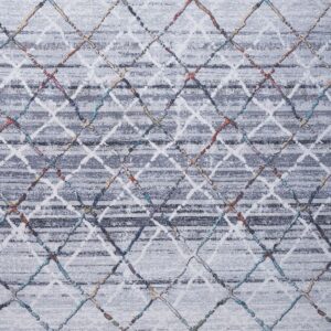 Χαλί Monza 8074/110 γκρι εκρού μοντέρνο boho - 2,20x3,20 Colore Colori