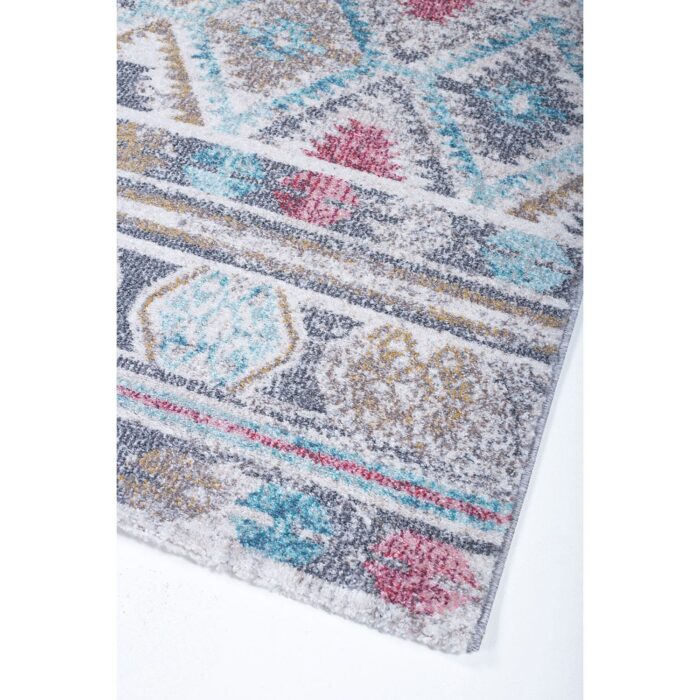 Χαλί Monza 8339/110 πολύχρωμα έθνικ σχέδια - ΡΟΤΟΝΤΑ  1,60x1,60 Colore Colori - Image 2