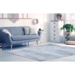 Χαλί μοντέρνο Neva 8531/410 κυβάκια με νερά - ΡΟΤΟΝΤΑ  1,60x1,60 Colore Colori - Image 3