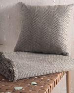 YARD - ΡΙΧΤΑΡΙ 40X40 ΓΚΡΙ 40X40 55% CHENILLE ACRYLIC - 25% ΒΑΜΒΑΚΙ - 20% POL. Rythmos - Image 4