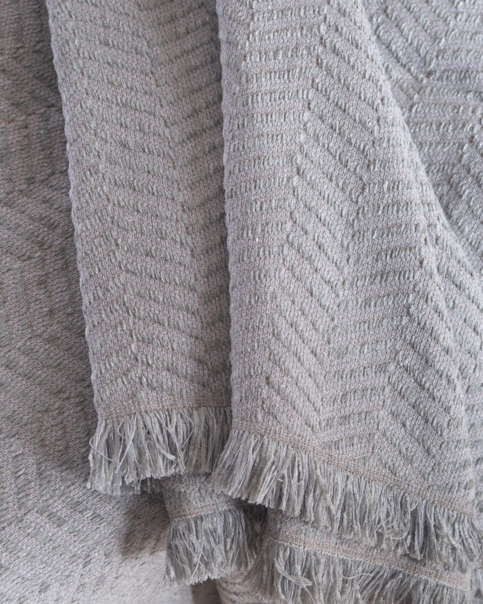 YARD ΓΚΡΙ - ΜΑΞΙΛΑΡΟΘΗΚΗ 40X40 50% Chenille acrylic - 25% βαμβάκι - 25% Pol Rythmos - Image 3