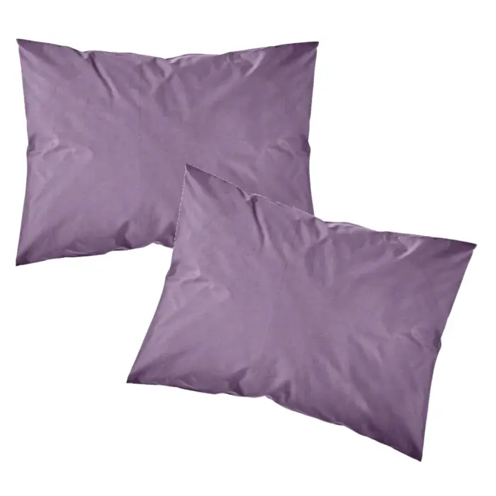 Ζεύγος Μαξιλαροθήκες Solid Μονόχρωμες (2) 50 x 70 cm  100% Βαμβάκι 27.Πετρόλ BOREA - Image 13