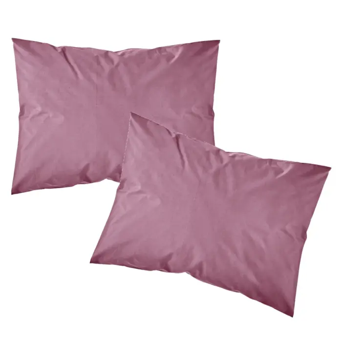 Ζεύγος Μαξιλαροθήκες Solid Μονόχρωμες (2) 50 x 70 cm  100% Βαμβάκι 27.Πετρόλ BOREA - Image 15