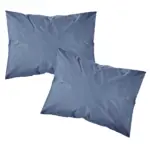Ζεύγος Μαξιλαροθήκες Solid Μονόχρωμες (2) 50 x 70 cm  100% Βαμβάκι 27.Πετρόλ BOREA - Image 16