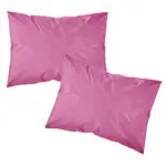 Ζεύγος Μαξιλαροθήκες Solid Μονόχρωμες (2) 50 x 70 cm  100% Βαμβάκι 27.Πετρόλ BOREA - Image 17