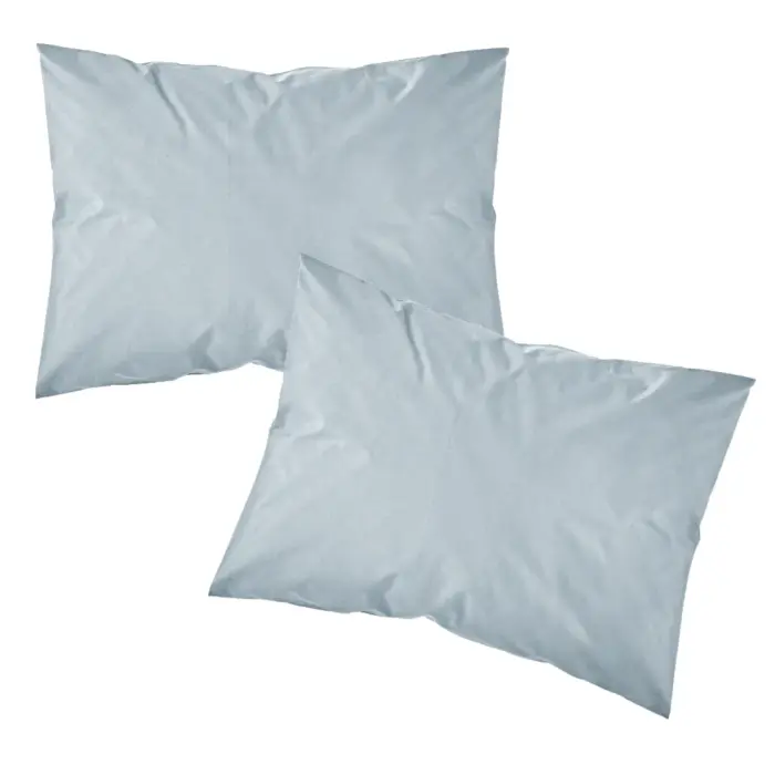 Ζεύγος Μαξιλαροθήκες Solid Μονόχρωμες (2) 50 x 70 cm  100% Βαμβάκι 27.Πετρόλ BOREA - Image 18