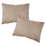 Ζεύγος Μαξιλαροθήκες Solid Μονόχρωμες (2) 50 x 70 cm  100% Βαμβάκι 27.Πετρόλ BOREA - Image 19