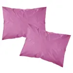 Ζεύγος Μαξιλαροθήκες Solid Μονόχρωμες (2) 50 x 70 cm  100% Βαμβάκι 27.Πετρόλ BOREA - Image 5