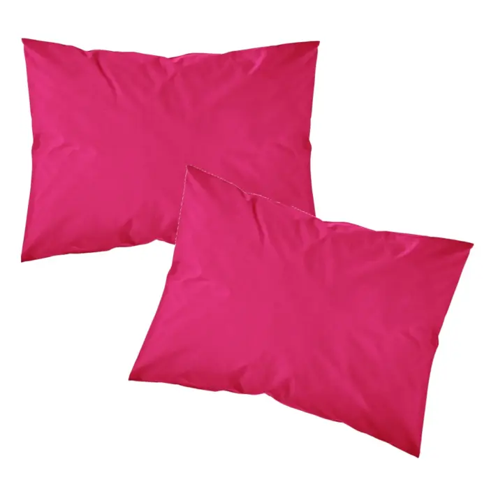 Ζεύγος Μαξιλαροθήκες Solid Μονόχρωμες (2) 50 x 70 cm  100% Βαμβάκι 27.Πετρόλ BOREA - Image 8