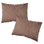 Ζεύγος Μαξιλαροθήκες Solid Μονόχρωμες (2) 50 x 70 cm  100% Βαμβάκι 27.Πετρόλ BOREA - Image 10
