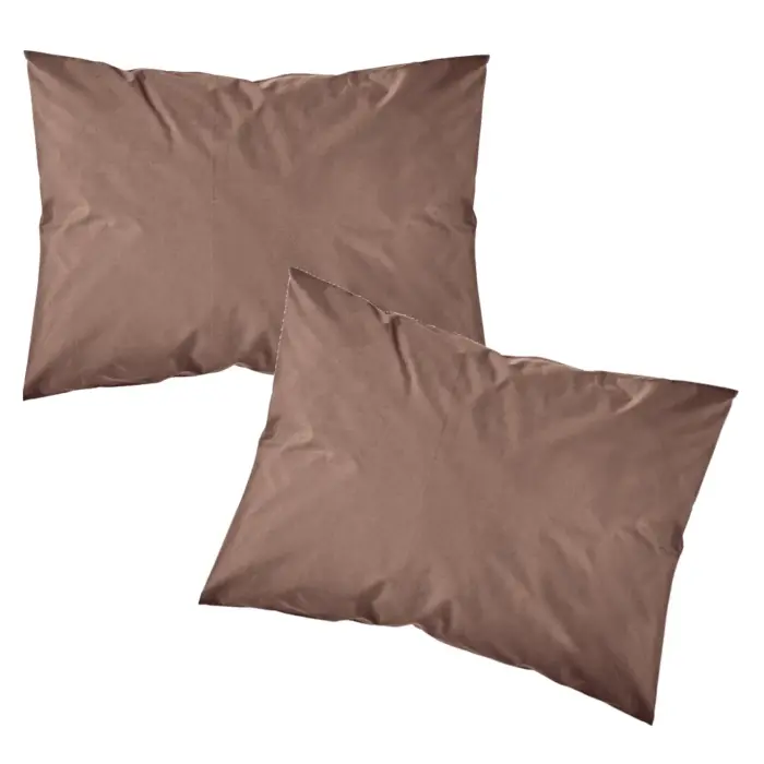Ζεύγος Μαξιλαροθήκες Solid Μονόχρωμες (2) 50 x 70 cm  100% Βαμβάκι 27.Πετρόλ BOREA - Image 10