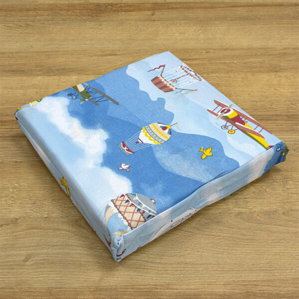 LINO ΠΑΙΔΙΚΑ ΣΕΤ ΣΕΝΤΟΝΙΑ CLOUD CHASERS BLUE 170X260 100% Βαμβάκι - Image 4
