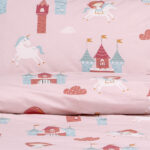 LINO ΠΑΙΔΙΚΑ ΣΕΤ ΣΕΝΤΟΝΙΑ CLOUD KINGDOM PINK 170X260 100% Βαμβάκι - Image 3