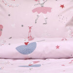 LINO ΠΑΙΔΙΚΑ ΣΕΤ ΣΕΝΤΟΝΙΑ DREAMY DANCERS PINK 170X260 100% Βαμβάκι - Image 3