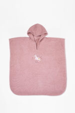 Fluffy Κεντητό Πόντσο Powder one size SUNSHINEHOME