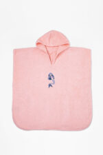 Fluffy Κεντητό Πόντσο Pink one size SUNSHINEHOME