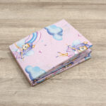 LINO BEBE ΣΕΤ ΣΕΝΤΟΝΙΑ ENHANCED RAINBOW PINK 120X180 100% Βαμβάκι - Image 3