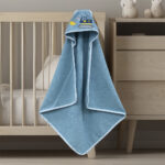 LINO ΚΑΠΑ TRATTORE BLUE 75X75 100% Βαμβάκι - Image 2
