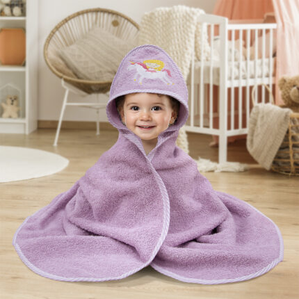 LINO ΚΑΠΑ CORNO LILAC 75X75 100% Βαμβάκι