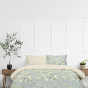 Σετ Σεντόνια Μονά - Clementine της Kocoon Home 100% Cotton, 144 T.C. Μονά (2 x 160x270 + 1 Μαξιλαροθήκη 52x72)