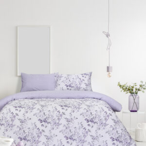 Σετ Σεντόνια Μονά με Λάστιχο - Garden View της Kocoon Home 100% Cotton, 144 T.C. Μονά με λάστιχο (1 x 100x200+30 + 1 x 160x270 + 1 Μαξιλαροθήκη 52x72)