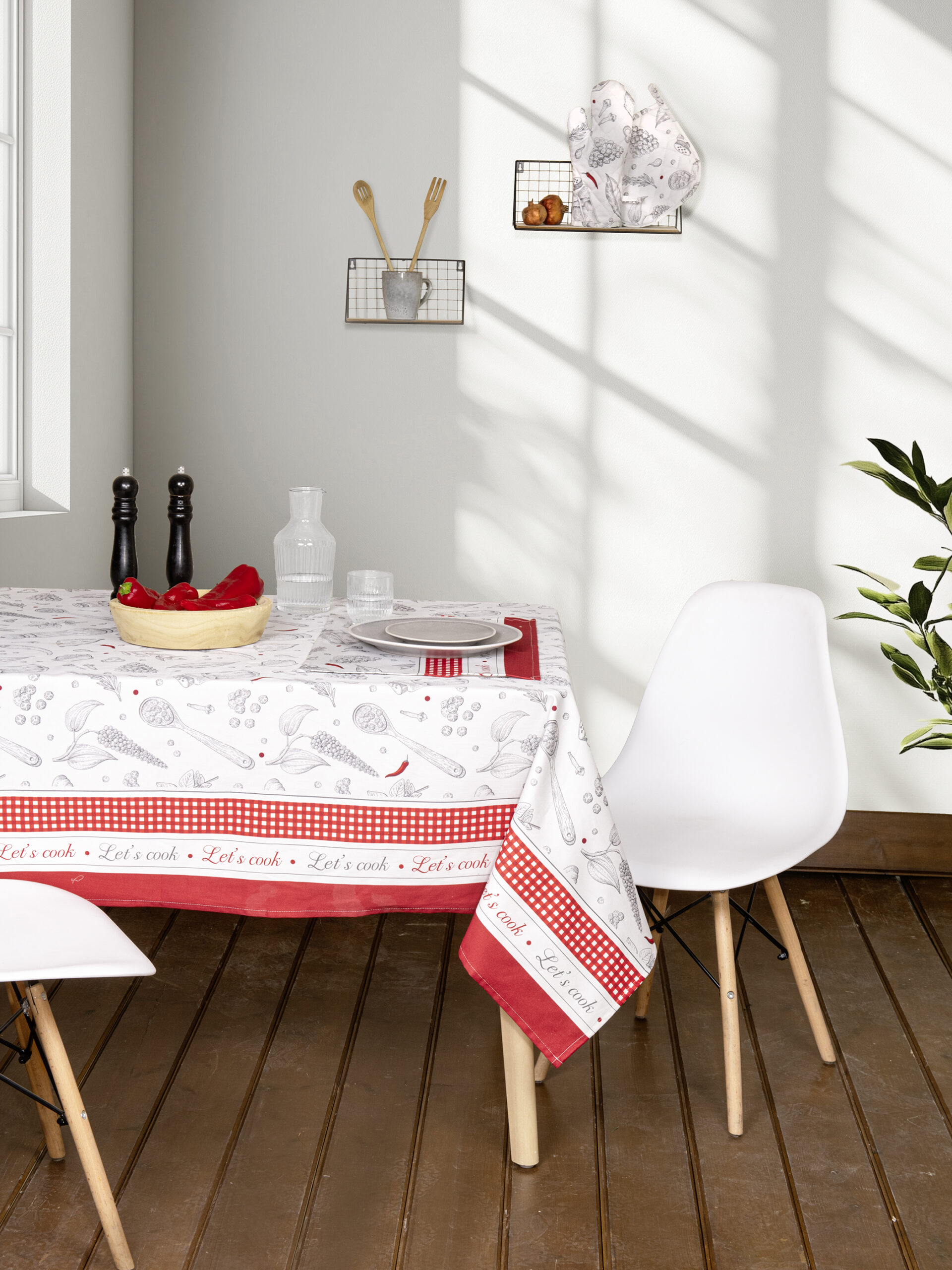 5206482171886-8.jpg Τραπεζομάντηλο 140x240 - Supper της Nima Home 100% Cotton Τραπεζομάντηλο 140x240 - Image 1