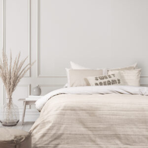 Σετ Σεντόνια Μονά με λάστιχο - Venity της Nima Home 100% Flannel Cotton Μονά με λάστιχο (1 x 100x200+32 + 1 x 170x260 + 1 Μαξιλαροθήκη 50x70)