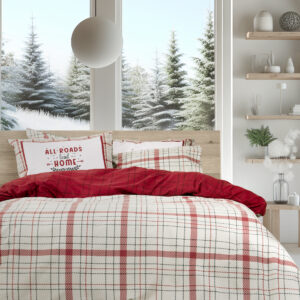 Σετ Σεντόνια Γίγας - Home Bliss της Nima Home 100% Flannel Cotton Γίγας (2 x 265x280 + 2 Μαξιλαροθήκες 50x70)