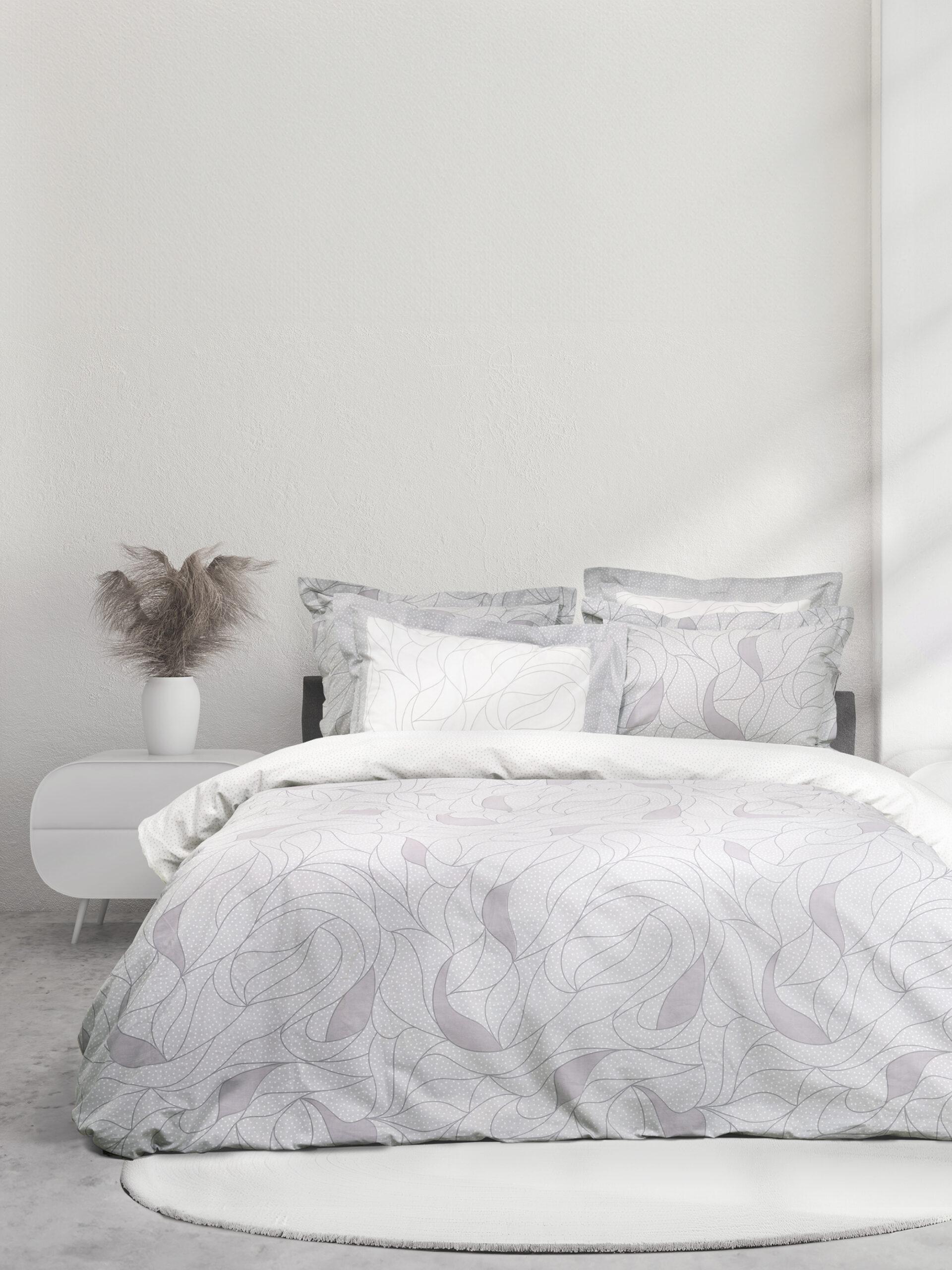5206482175815-21.jpg Σετ Σεντόνια Υπέρδιπλα - Hoop της Nima Home 100% Cotton, 144 T.C. Υπέρδιπλα (2 x 240x260 + 2 μαξ/κες 52x72) - Image 1
