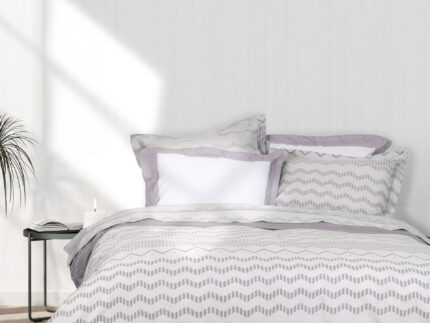 Σετ Σεντόνια Υπέρδιπλα με Λάστιχο - Jeymour της Nima Home 100% Satin Cotton, 220 T.C. Υπέρδιπλα με λάστιχο (1 x 160x200+32 + 1 x 240x270 + 2 Μαξιλαροθήκες Oxford 4 πλευρών 52x72+5)