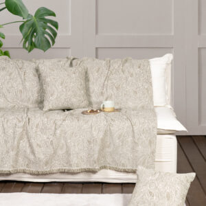 Ριχτάρι 180x240 - Flow Beige της Nima Home Chenille, 55% Acrylic - 20% Polyester - 25% Cotton Διθέσιος 180x240