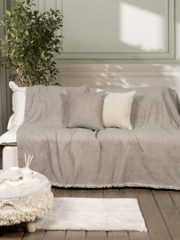 Ριχτάρι 180x300 - Abrigo Cigar Brown της Nima Home Chenille, 55% Acrylic - 20% Polyester - 25% Cotton Τριθέσιος 180x300