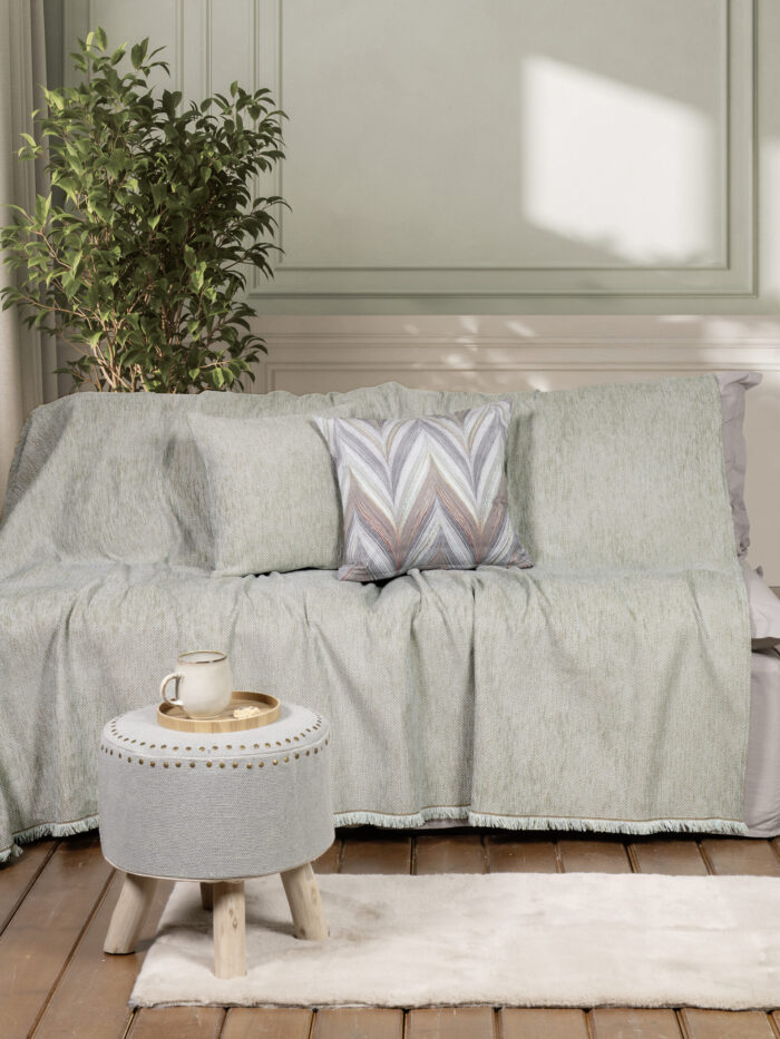 5206482180321.jpg Ριχτάρι 180x300 - Abrigo Mint της Nima Home Chenille, 55% Acrylic - 20% Polyester - 25% Cotton Τριθέσιος 180x300 - Image 1