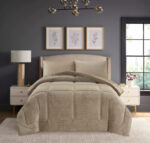 Napoli (Coffee) Κουβερτοπάπλωμα Jacquard flannel 160x240 Liolios Home