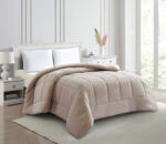 Sahara (Beige) Κουβερτοπάπλωμα Jacquard flannel 180x240 Liolios Home