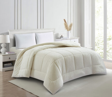 Sahara (Off white) Κουβερτοπάπλωμα Jacquard flannel 180x240 Liolios Home
