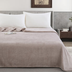 Zurigo (Beige) Κουβέρτα/Blanket Velour Supersoft Blanket 500gsm 160x240 Liolios Home