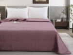 Zurigo (Lilac) Κουβέρτα/Blanket Velour Supersoft Blanket 500gsm 220x240 Liolios Home