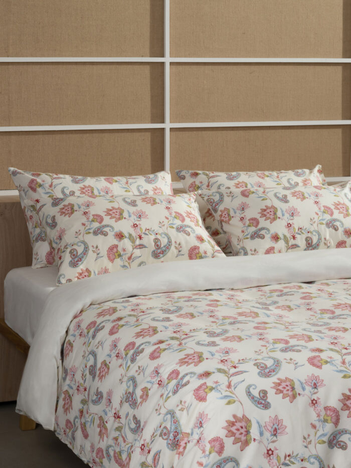 Παπλωματοθήκη Cotton Feelings 2068 Ecru Υπέρδιπλη (230x250) SUNSHINEHOME - Image 2