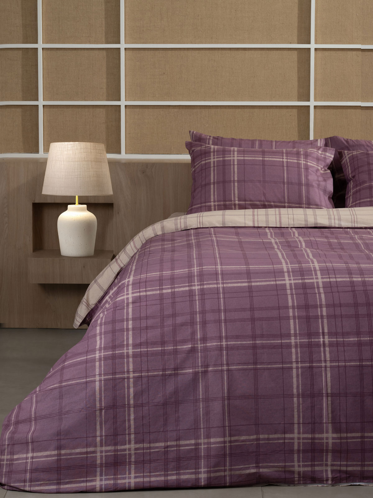 011-9-1.jpg Παπλωματοθήκη Cotton Feelings 2066 Mauve Μονή (170x250) SUNSHINEHOME - Image 1