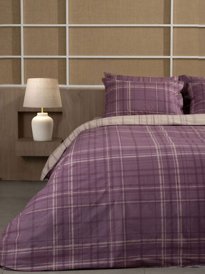 Μαξιλαροθήκες Cotton Feelings 2066 Mauve 50x70 SUNSHINEHOME - Image 3