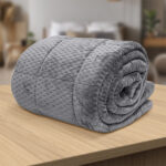 LINO Κουβερτοπάπλωμα Υπέρδιπλο (220x240) Lofti Γκρι 100% Πολυέστερ - Image 4