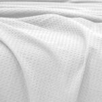 LINO Κουβέρτα King size (240x260) Πικέ Cocoon Λευκό 100% Βαμβάκι - Image 4